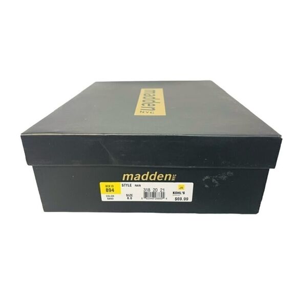 Madden NYC Ankle Boots Sand Size Womens 8 M Faux Suede - Picture 10 of 10